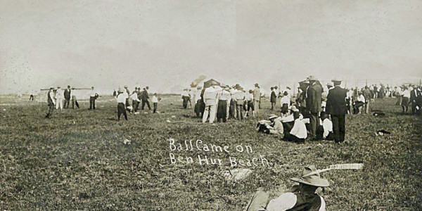 Ball Game on Ben Hur Beach
